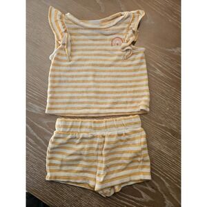 Art class baby girl set 12 mos